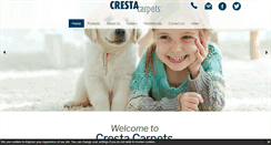Desktop Screenshot of crestacarpets.co.uk
